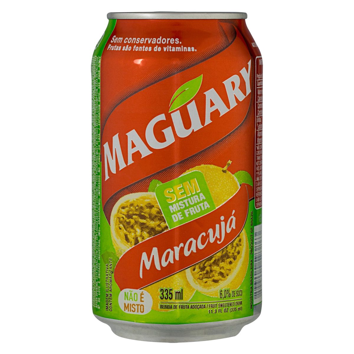 Bebida Adoçada Maracujá Maguary Lata 335ml