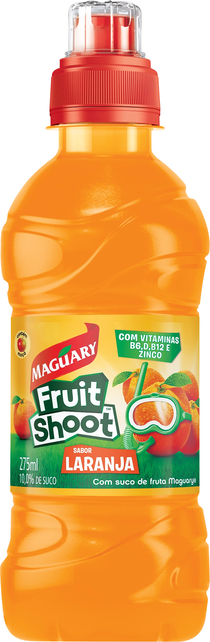 Bebida Adoçada Laranja Maguary Fruit Shoot Squeeze 275ml