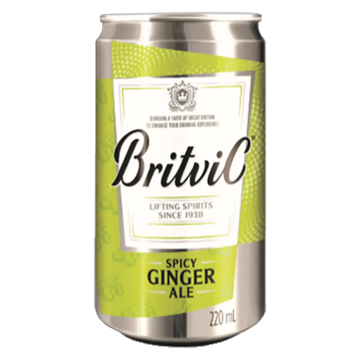Refrigerante Spicy Ginger Ale Britvic Lata 220ml