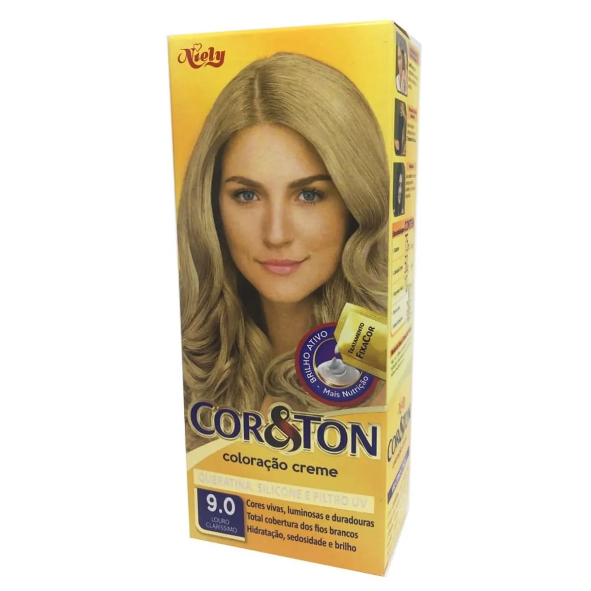Tinta Cor Ton Ind 125g 9.0 Louro Clarissimo Niely