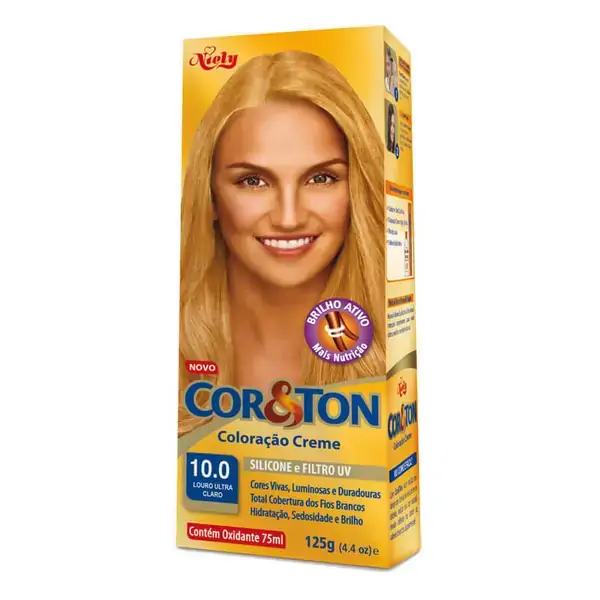 Tint Cor Ton 10.0 Lour Ultra Claro G605