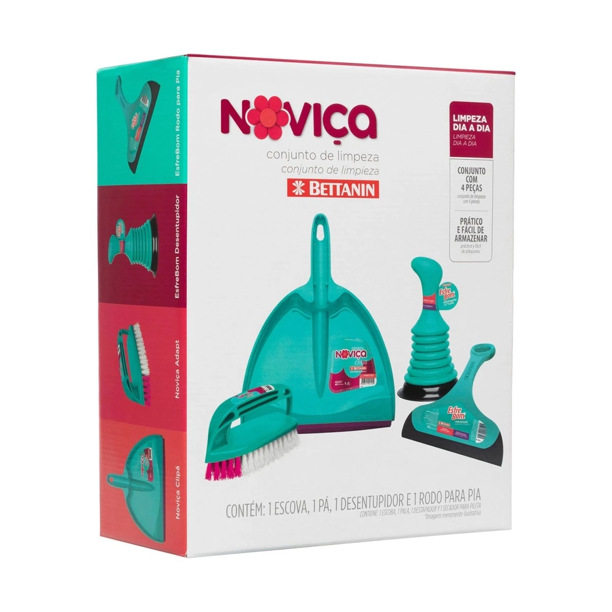 Cj Limp Novica Bettanin 4 Pecas