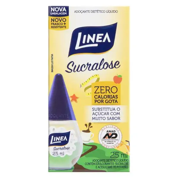 Adoçante Líquido Sucralose Linea Caixa 25ml