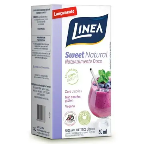 Adoçante Líquido Sweet Natural Linea Caixa 60ml