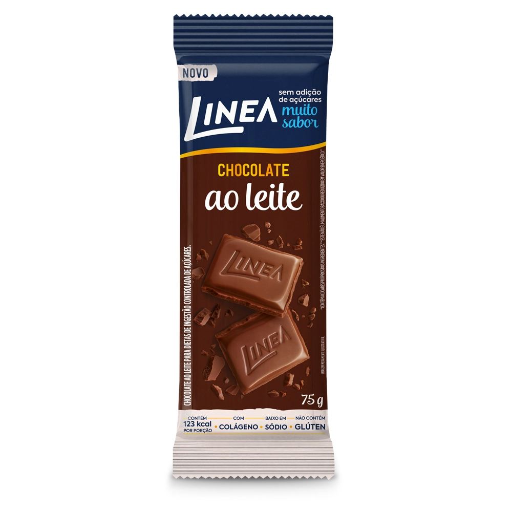 Chocolate Ao Leite Linea Pacote 75g