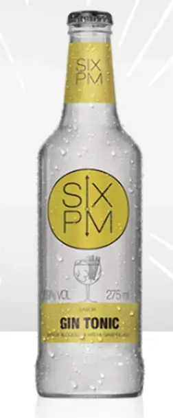 Six Pm Gin Tonic 275ml