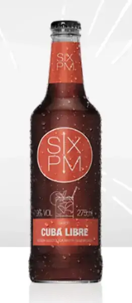 Gin Six Pm Cuba Libre 275ml