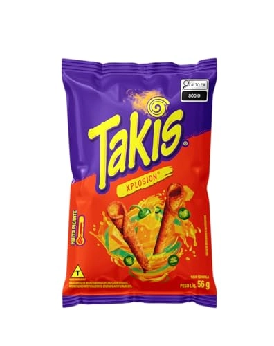 Salgadinho De Milho Picante Xplosion Takis Pacote 56g
