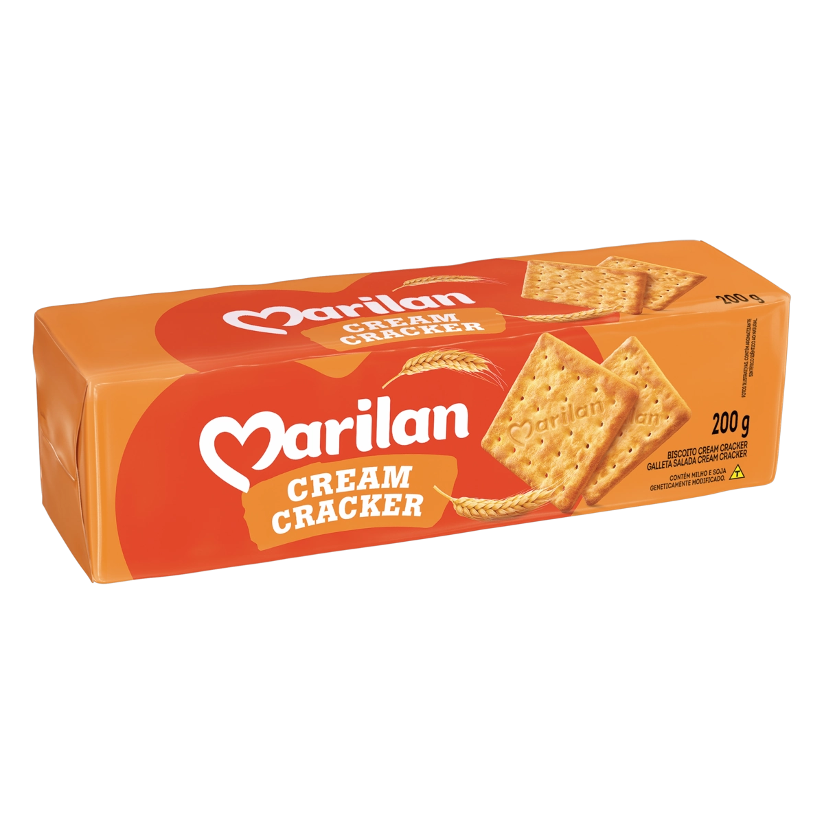 Biscoito Cream Cracker Marilan Pacote 200g