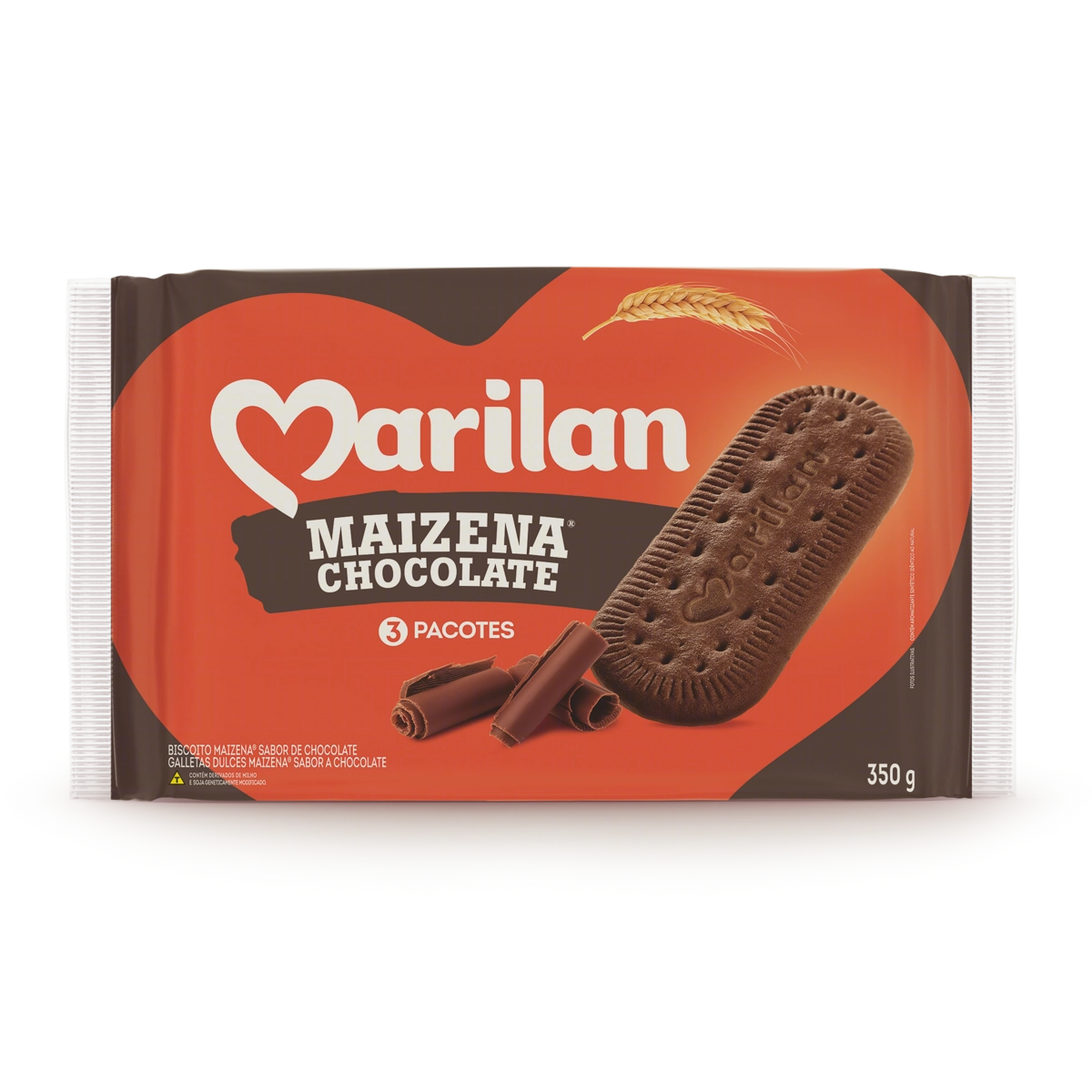 Biscoito Chocolate Marilan Maizena Pacote 400g