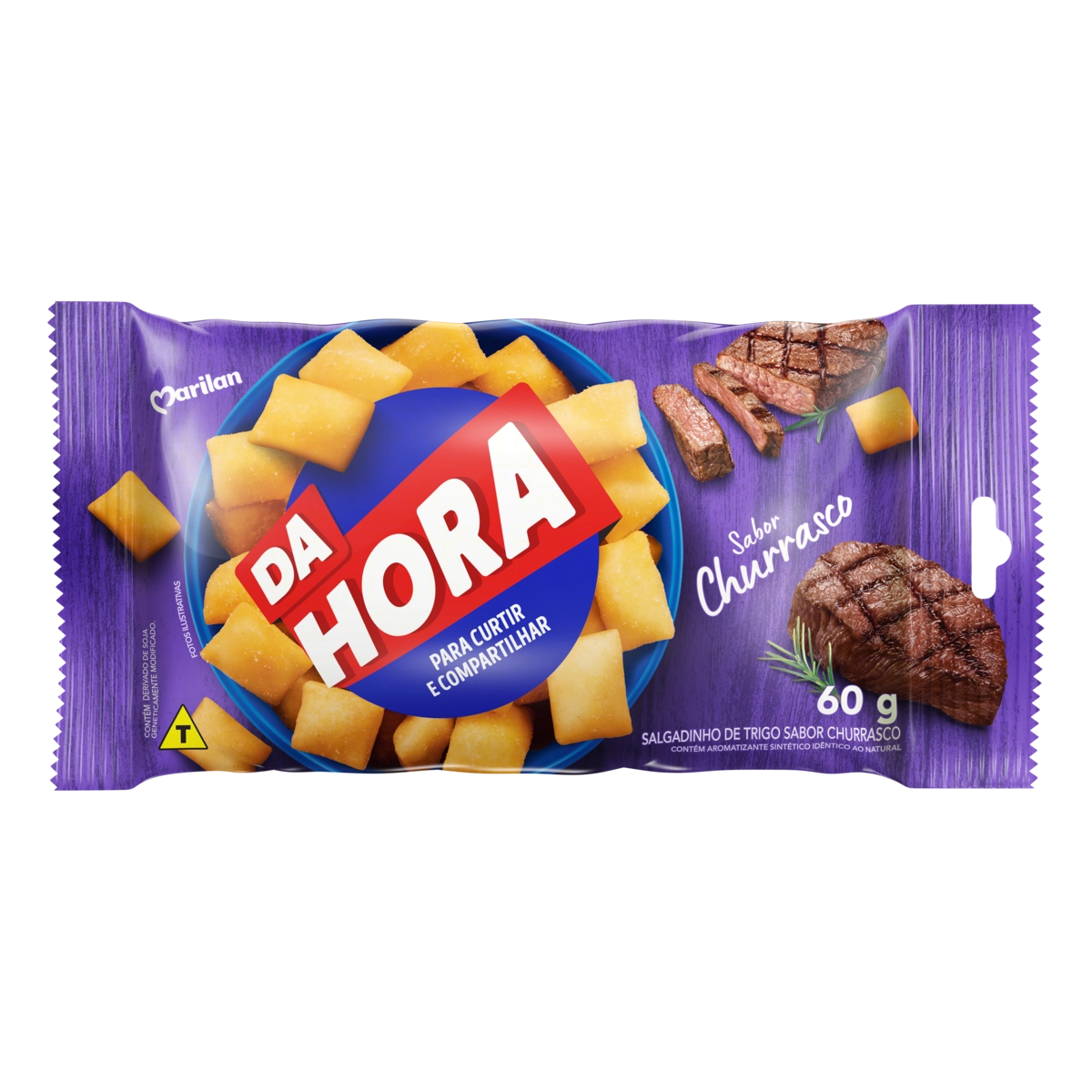 Salgadinho De Trigo Churrasco Marilan Da Hora Pacote 60g