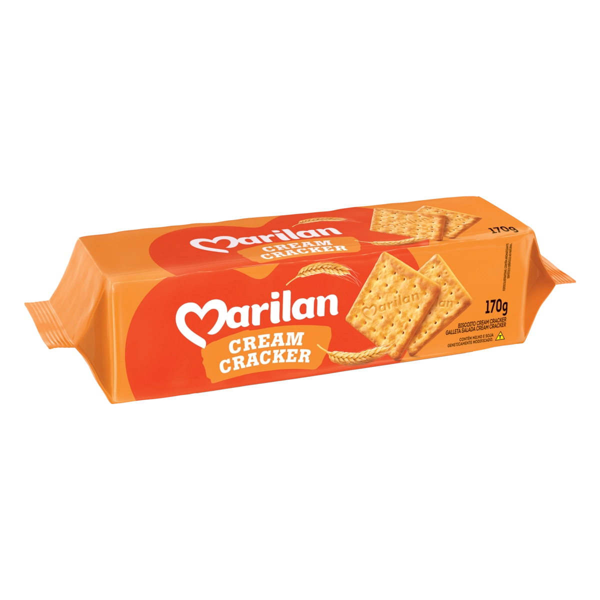 Biscoito Cream Cracker Marilan Pacote 170g
