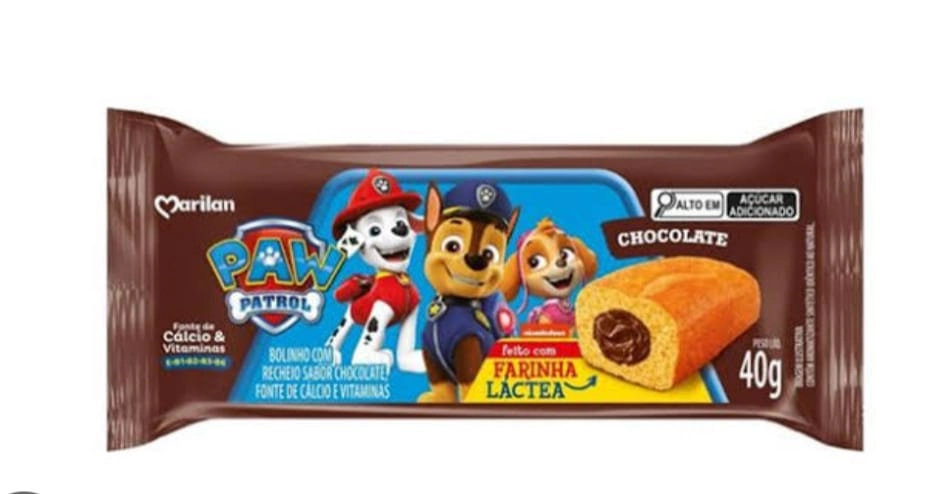 Bolinho Marilan 40g Baunilha Rech.choc.