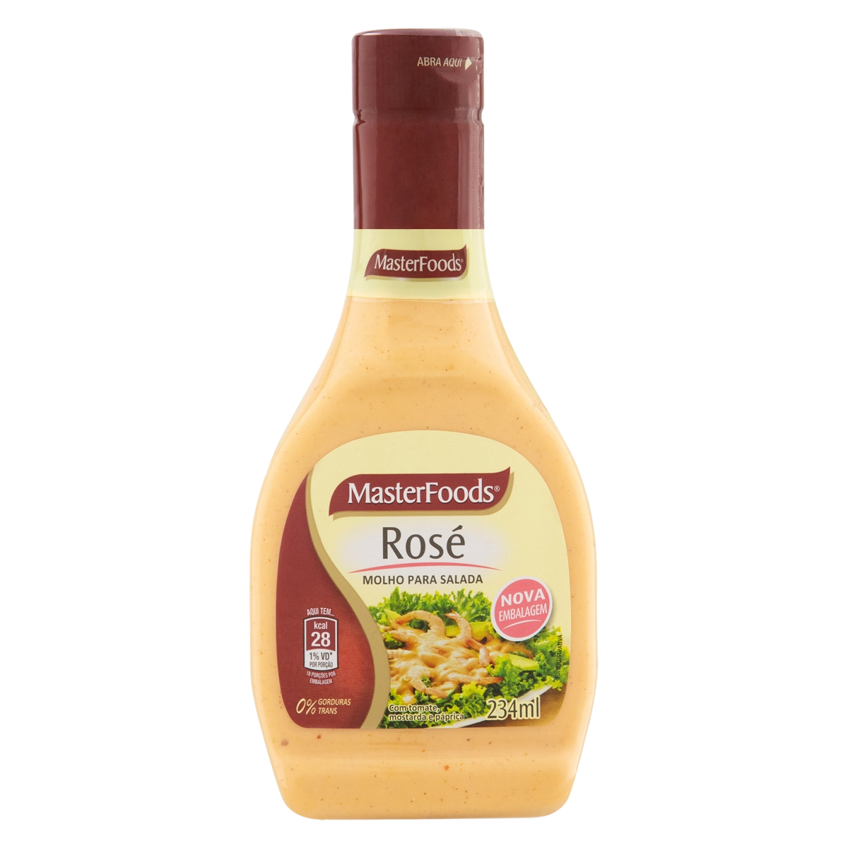 Molho Para Salada Rosê Masterfoods Squeeze 234ml
