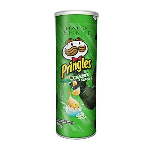 Salgadinho De Batata Creme E Cebola Pringles Tubo 120g