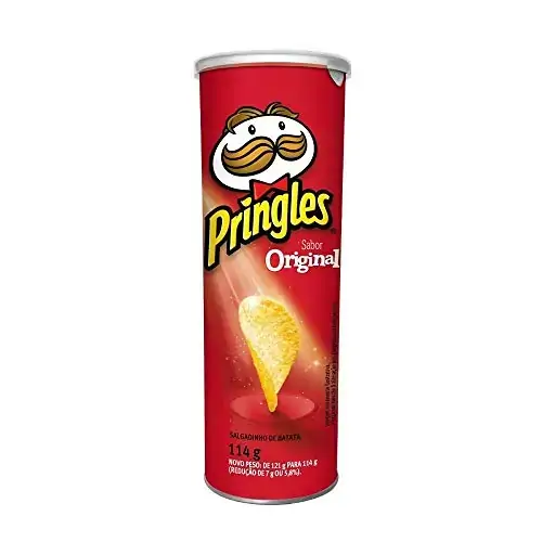 Salgadinho De Batata Original Pringles Tubo 104g