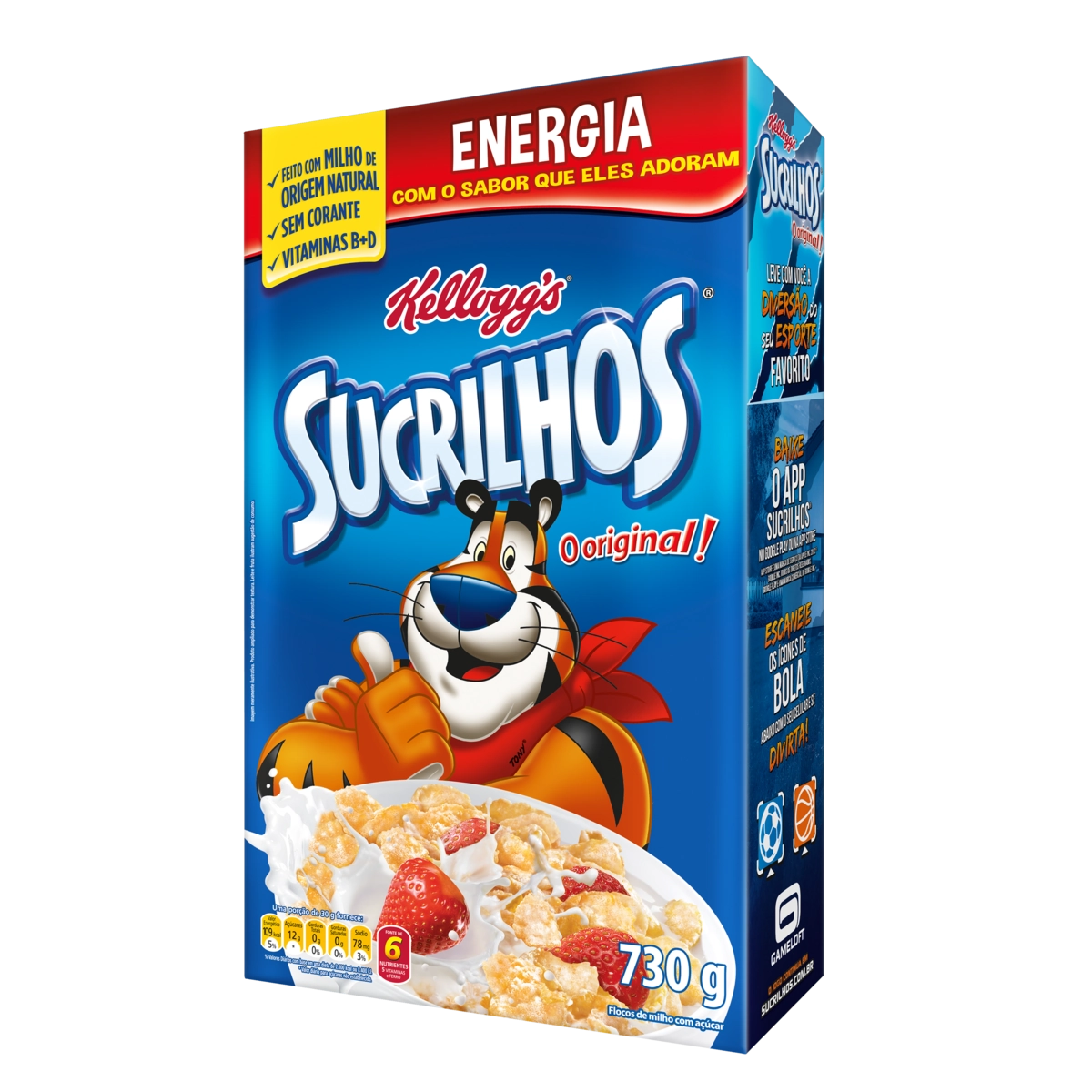 Cereal Matinal Original Kelloggs Sucrilhos Caixa 730g