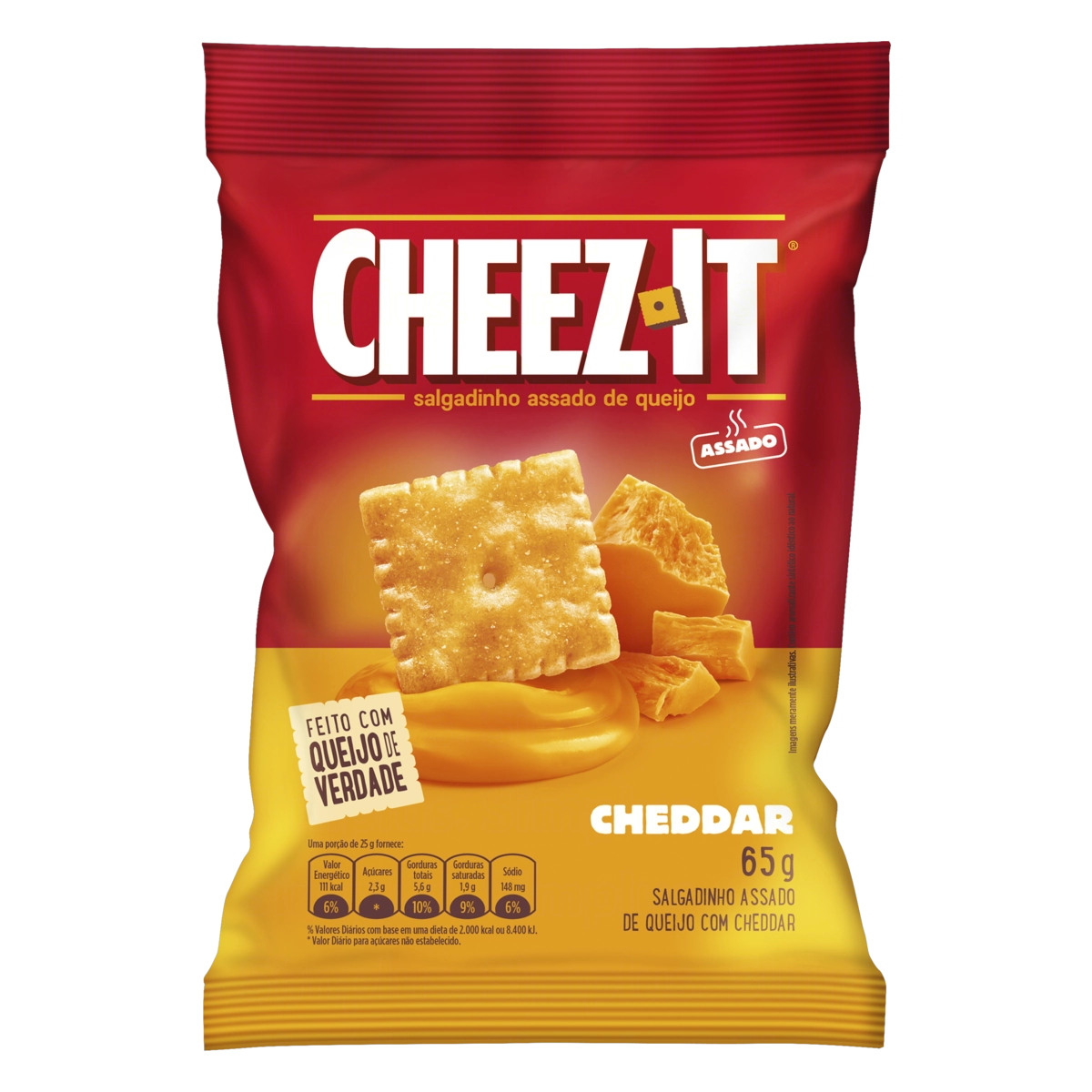 Salgadinho Snack Cheez Ir Cheddar 65g 3093 Parati