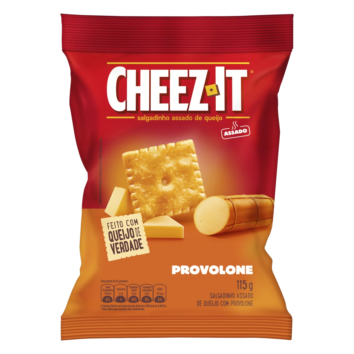 Salgadinho Provolone Cheez It Pacote 115g