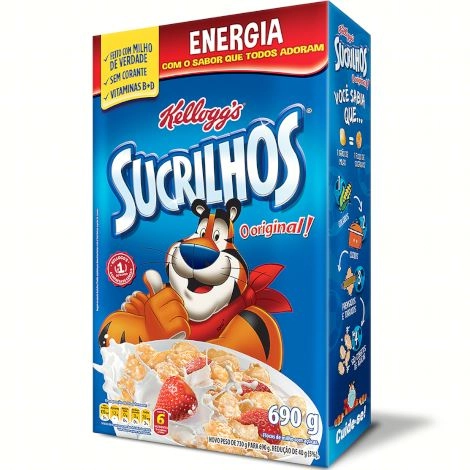 Cereal Matinal Original Kelloggs Sucrilhos Caixa 690g