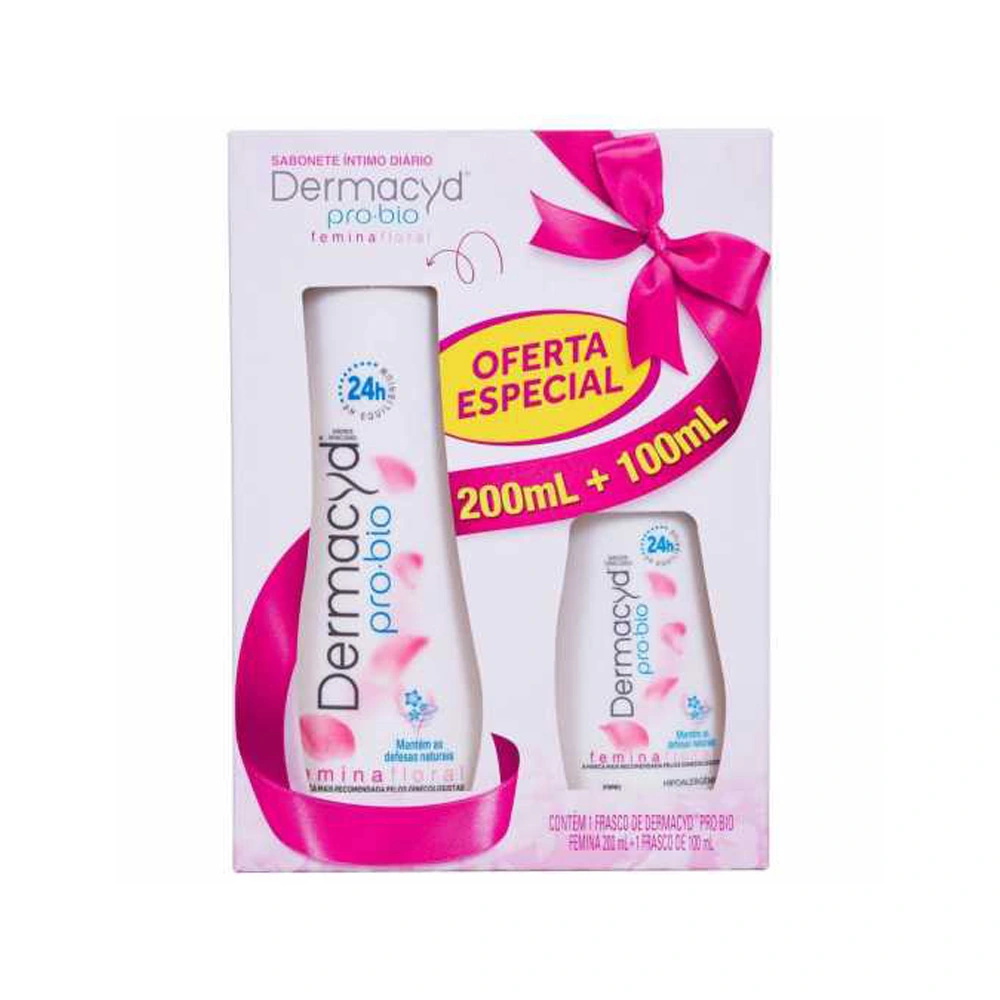Sabonete Dermacyd 200ml Dermacyd 100ml Femina Oferta Esp.