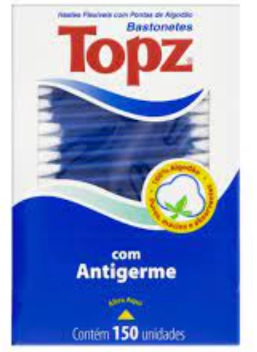 Hastes Flexíveis Topz Caixa 150 Unidades