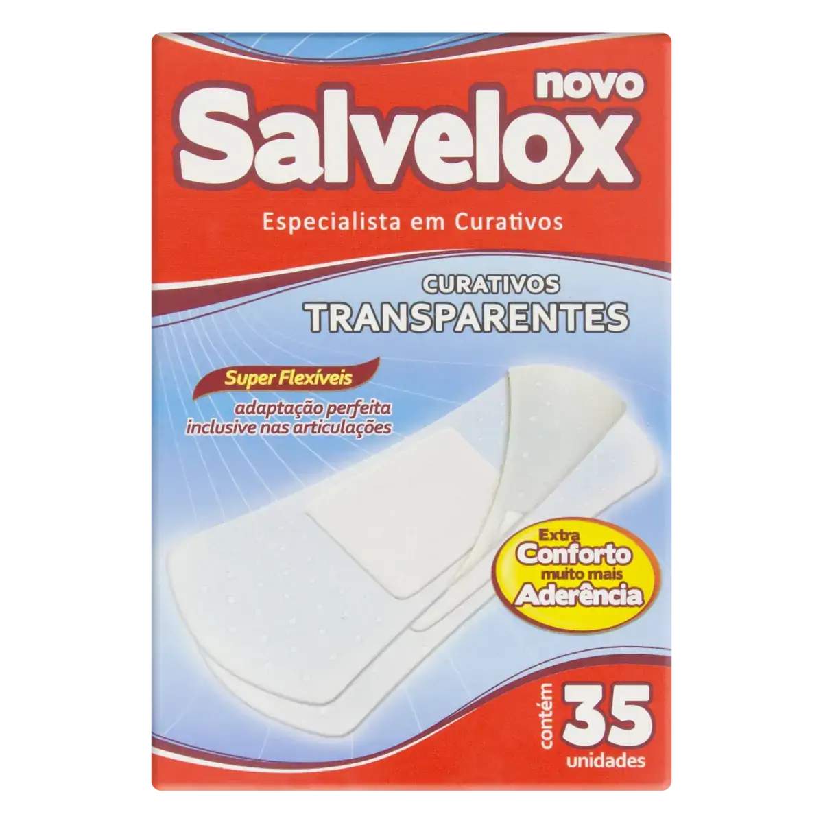 Curativo Transparente Salvelox Caixa 35 Unidades