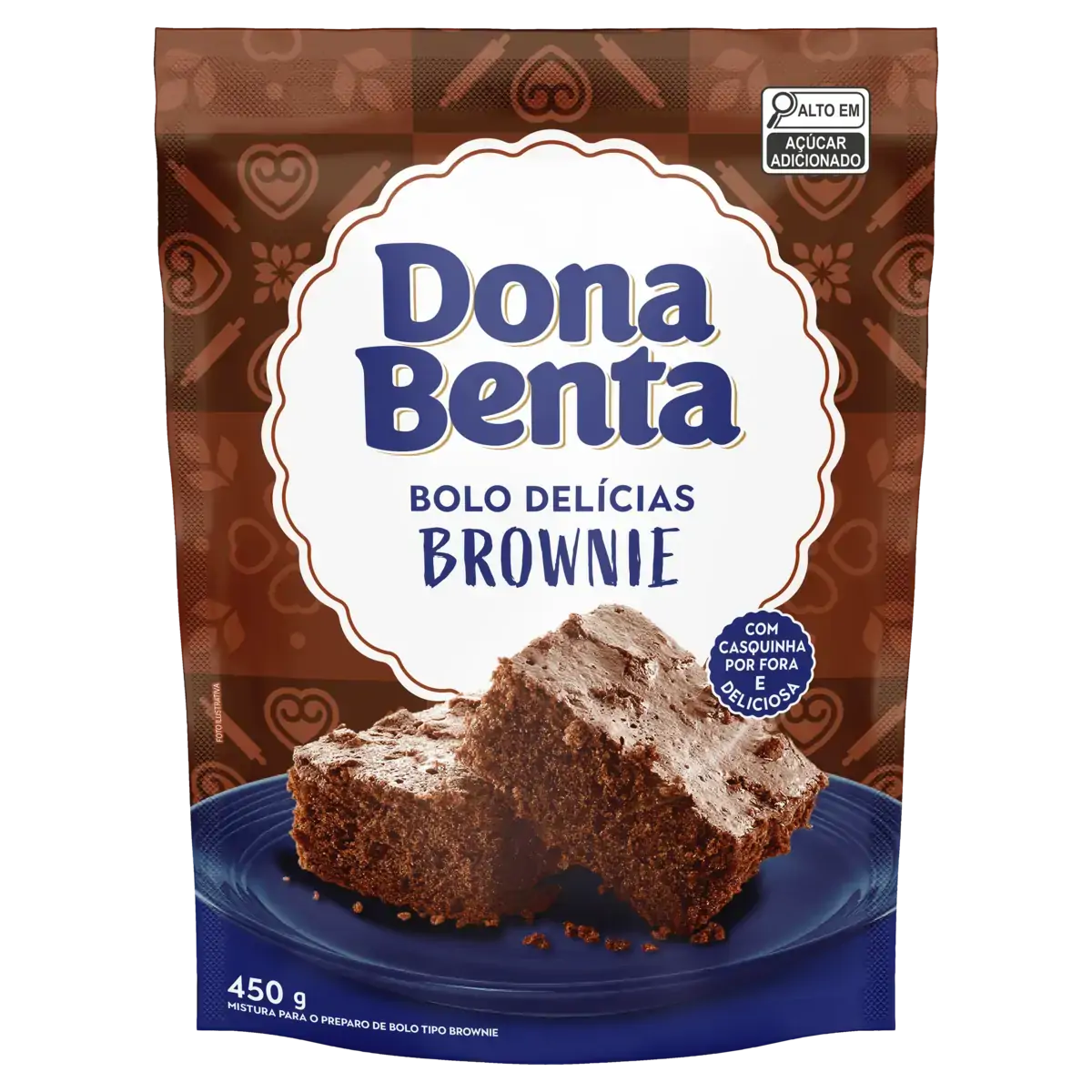 Bolo Dona Benta Brownie Chocolatissimp