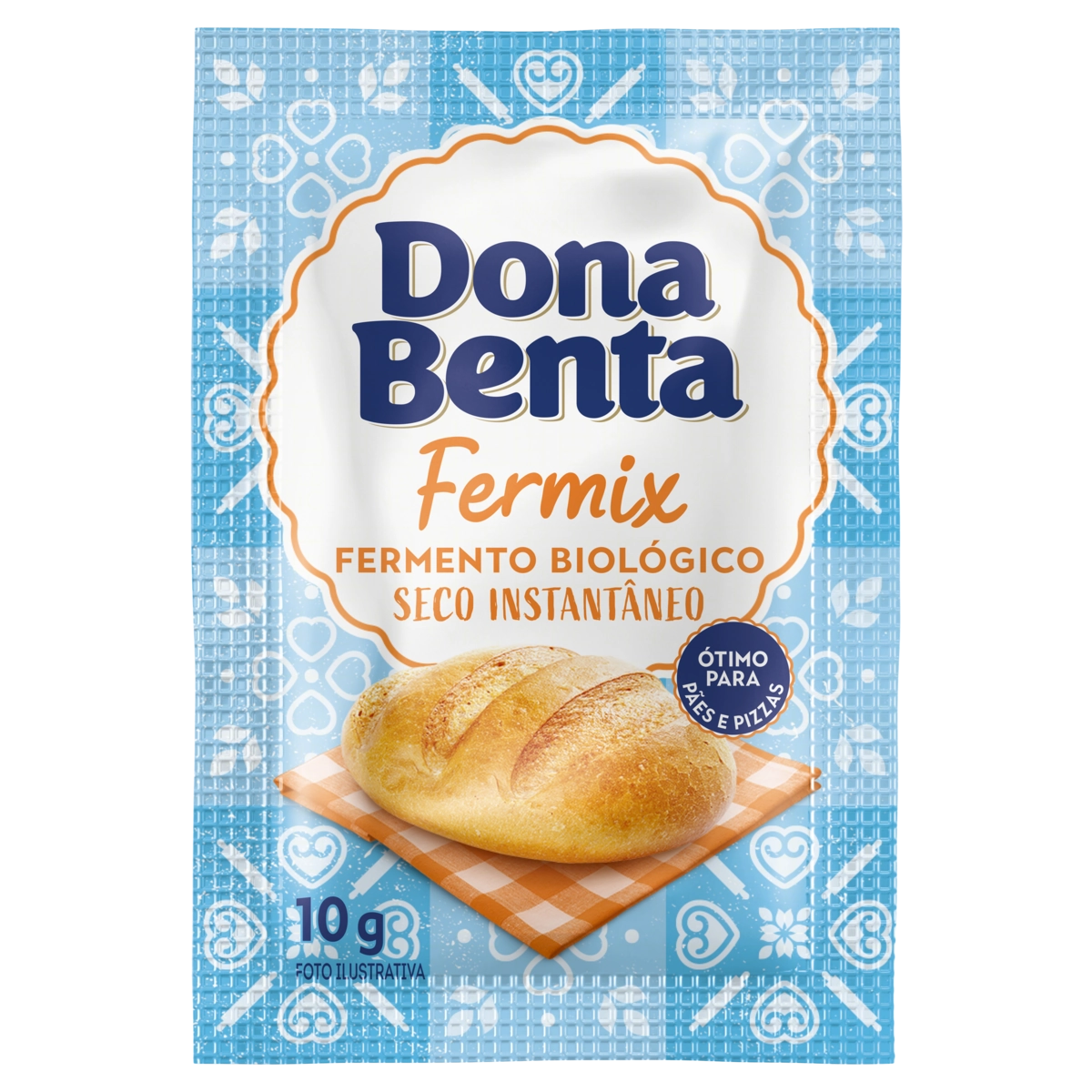 Fermento Biológico Seco Instantâneo Dona Benta Fermix Envelope 10g