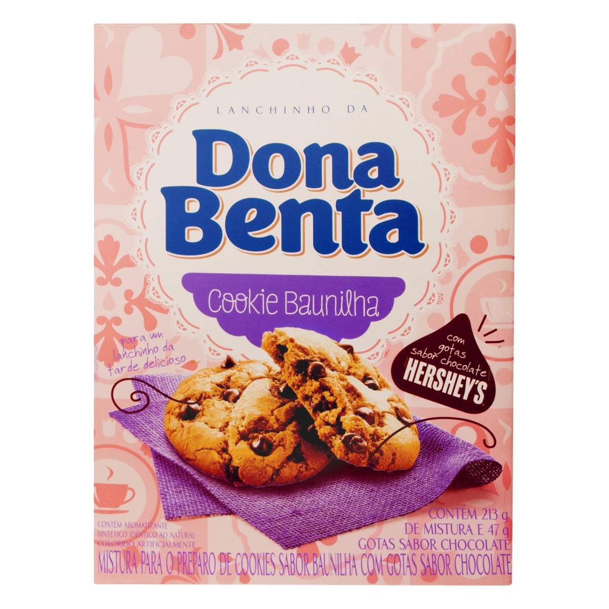 Mistura Para Cookie Baunilha Dona Benta Caixa 260g