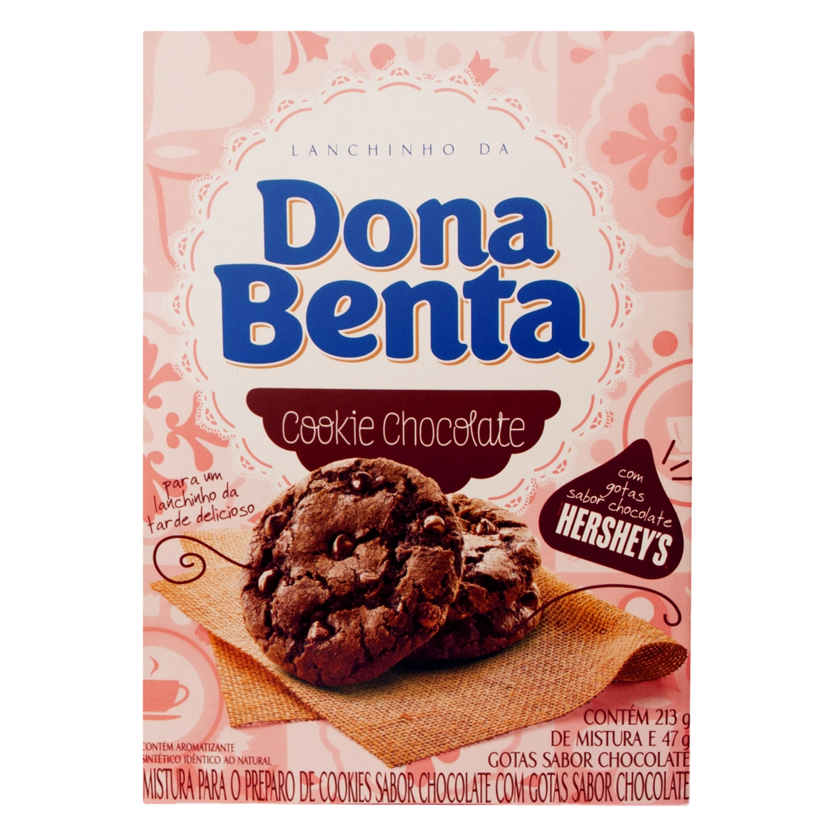 Mistura Para Cookie Chocolate Dona Benta Caixa 260g