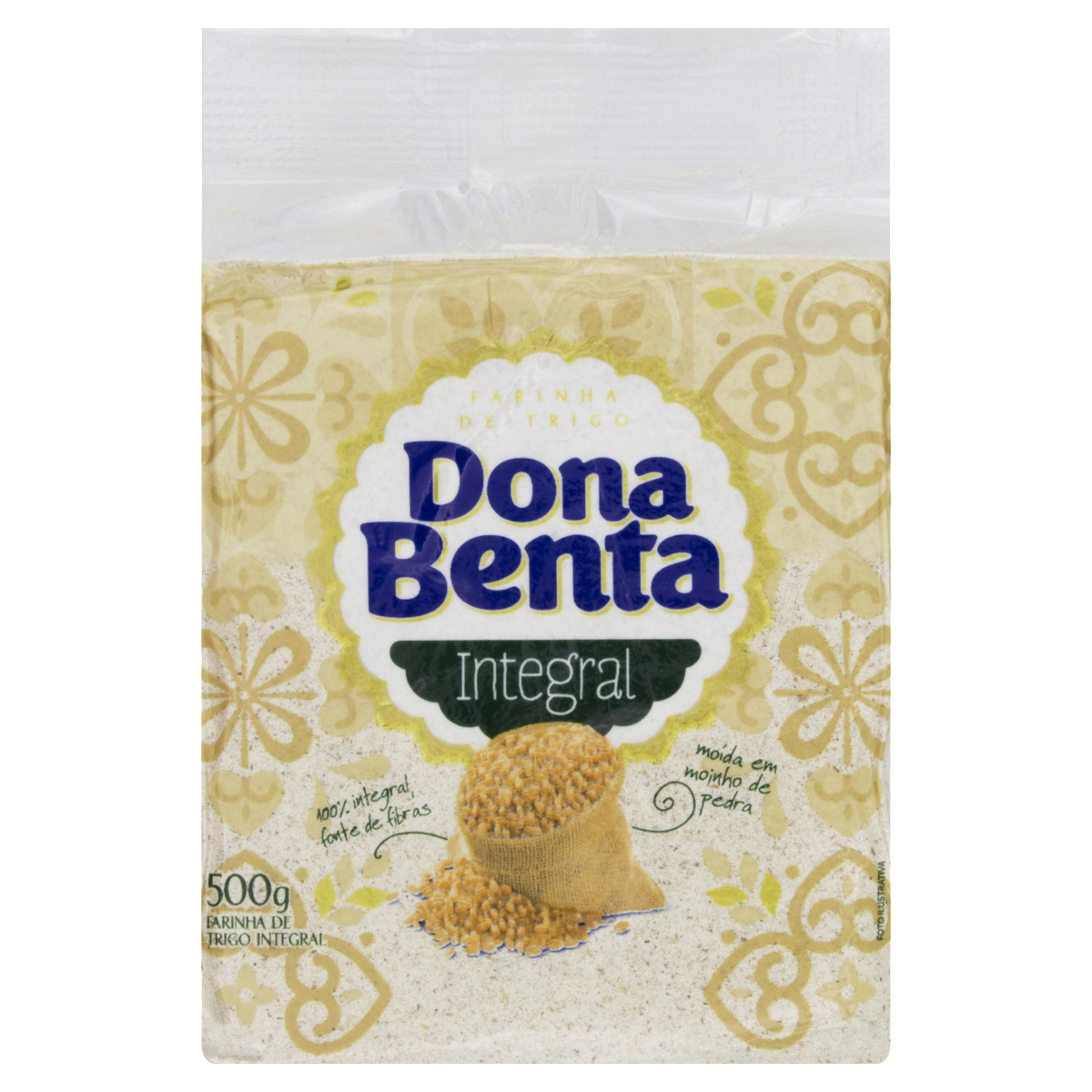 Farinha De Trigo Integral Dona Benta Pacote 500g