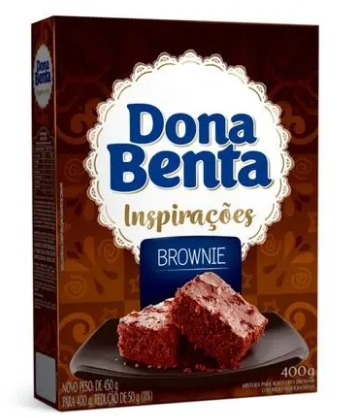 Mistura Para Bolo Brownie Dona Benta Inspirações Caixa 400g