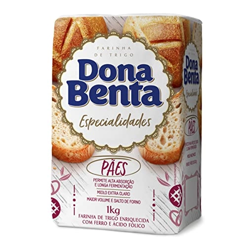 Farinha De Trigo Tipo 1 Para Pães Dona Benta Pacote 1kg