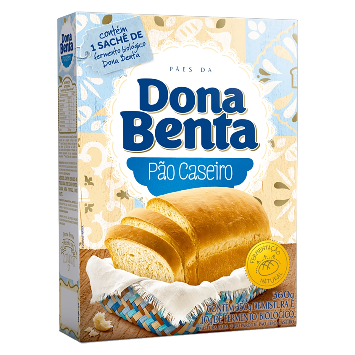 Mistura Para Pão Caseiro Dona Benta Caixa 360g