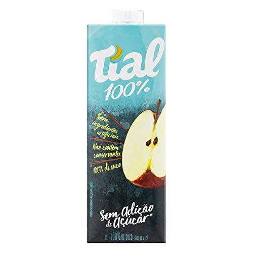 Suco Maçã Tial 100 Caixa 1l
