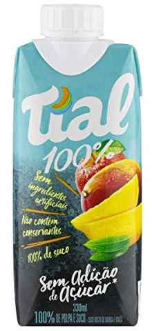 Suco Manga E Maçã Tial 100 Caixa 330ml