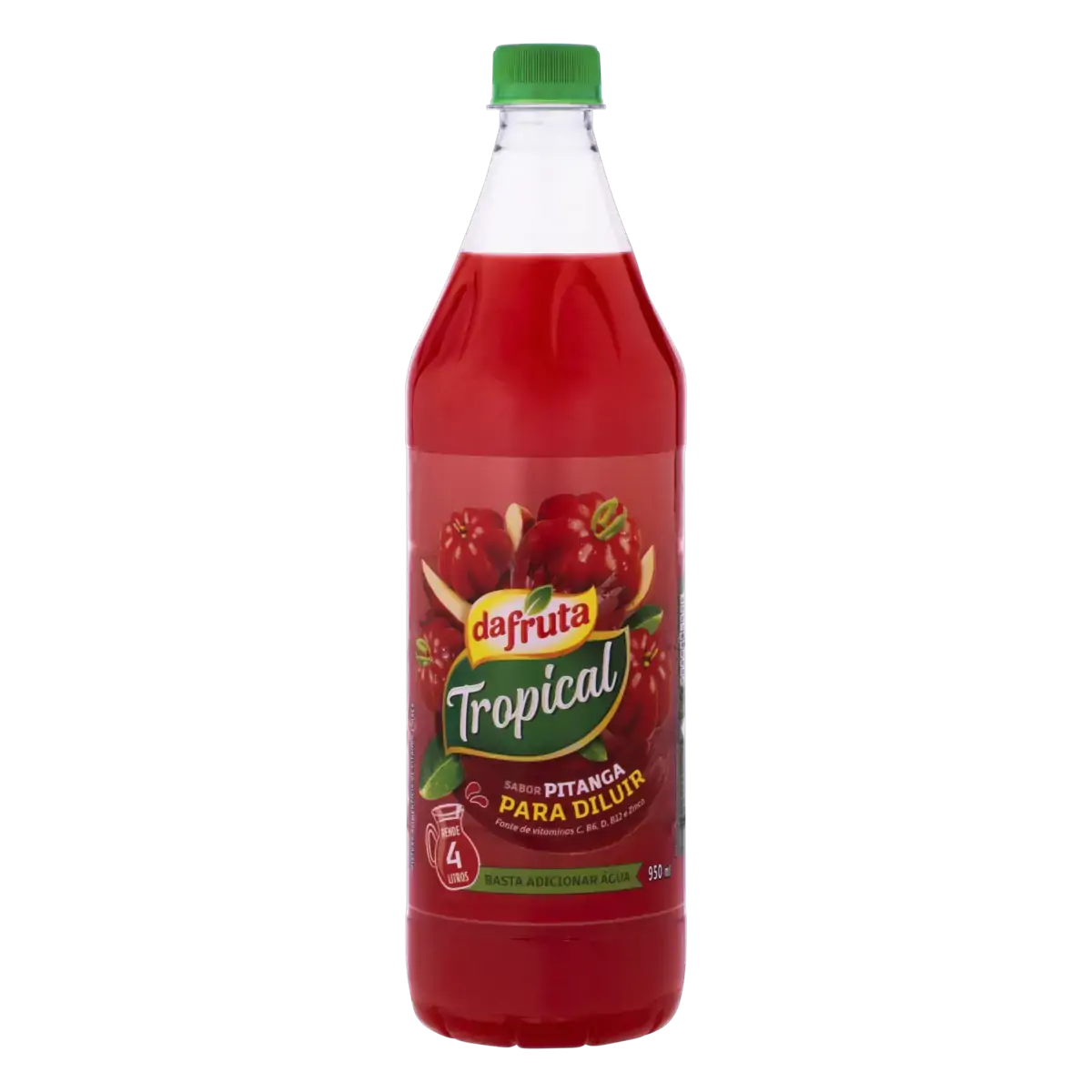 Suco Para Diluir Pitanga Dafruta Tropical Garrafa 950ml