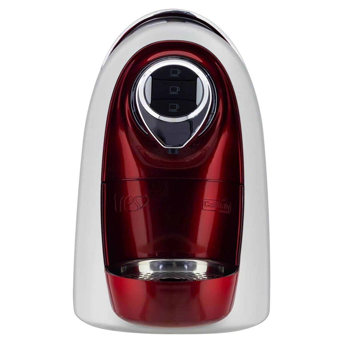 Máquina De Café Espresso Automática Vermelha S04 Modo 1,2l Tres 127v