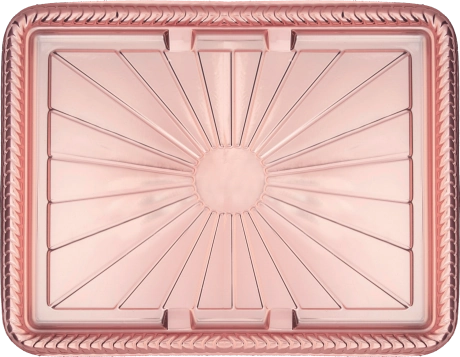 Bandeja Rasa Ret Rose Gold 33,9x41,3cm B85 Neoform