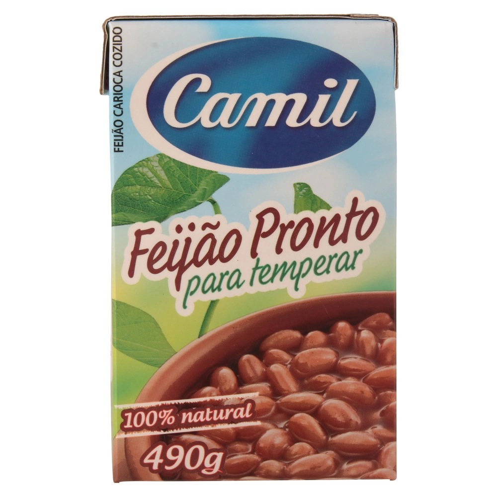 Feijao Carioca Pronto Camil Caixa 18 0