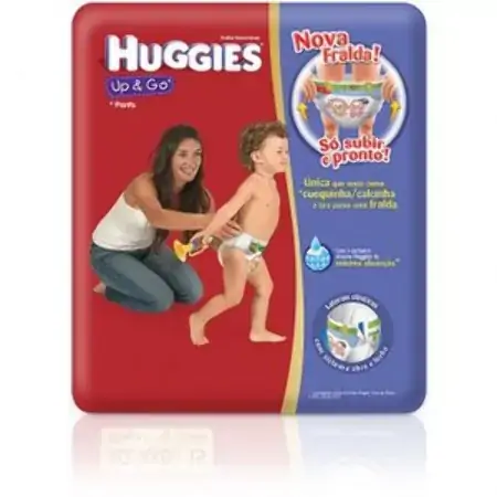 Huggies Up And Go G Descartável 19 Unidades
