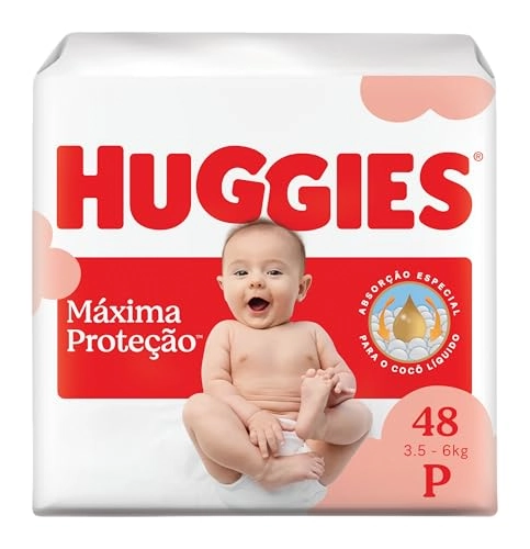 Fralda Descartável Recém Nascido Huggies Supreme Care P Pacote 48 Unidades