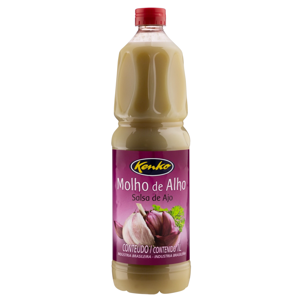 Molho De Alho Kenko Garrafa 1l