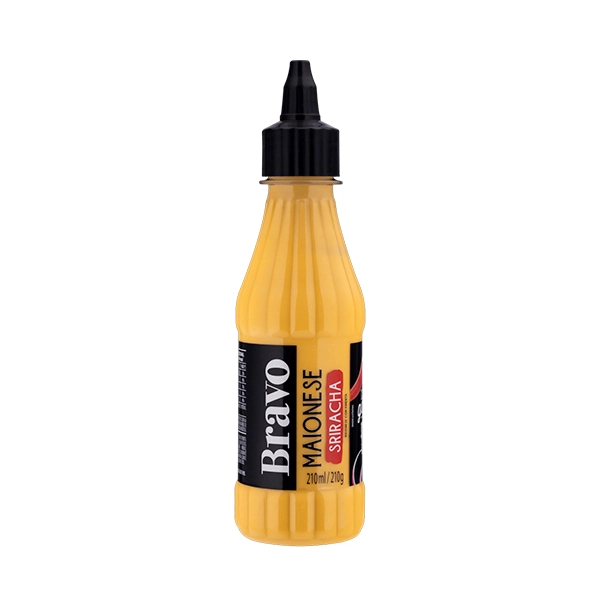 Maionese Sriracha Bravo Gourmet Squeeze 210g