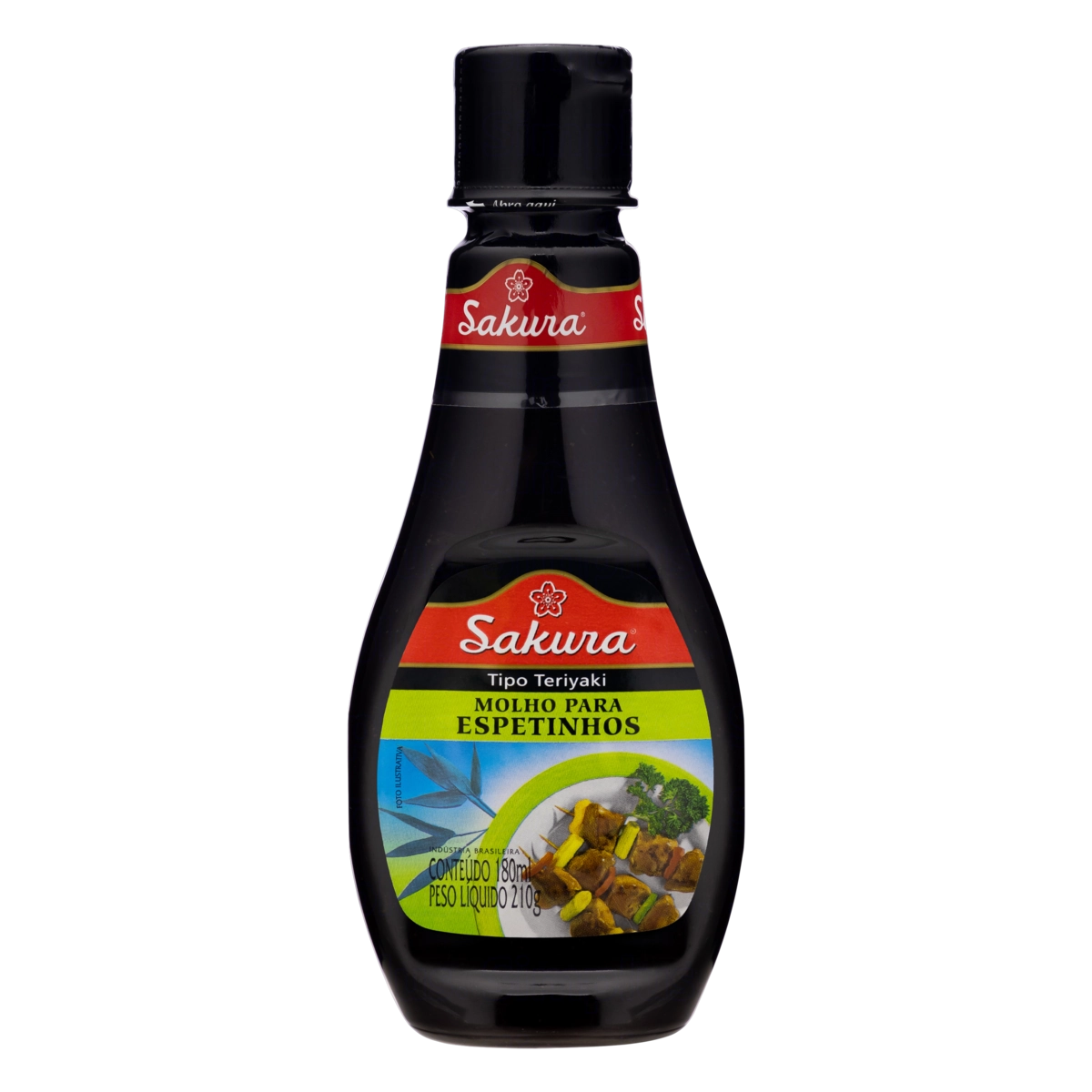 Molho Para Espetinhos Teriyaki Sakura Squeeze 180ml