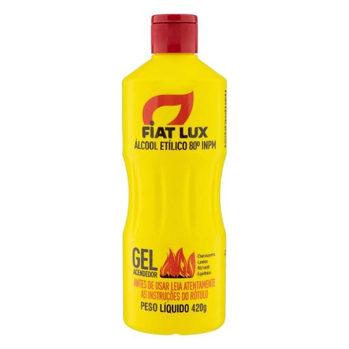 Acendedor Gel 80° Inpm Fiat Lux Squeeze 420g