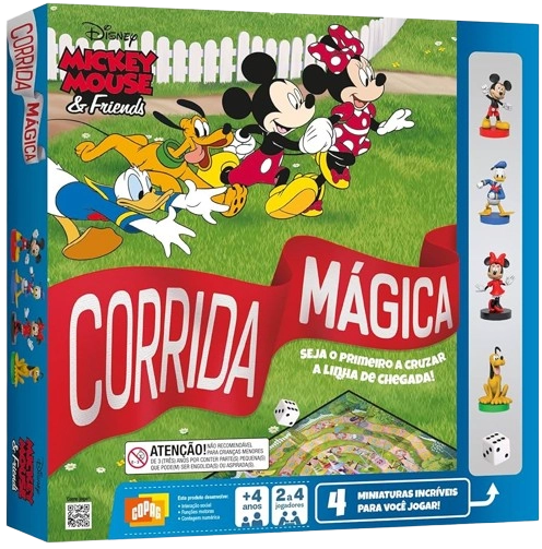 Jogo Copag Mickey Corrida Magica