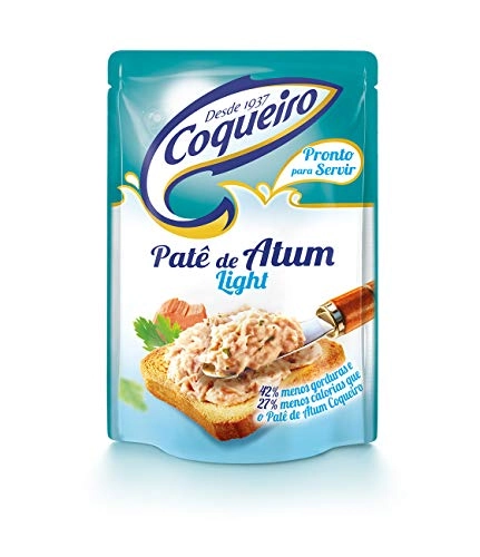 Patê Atum Light Coqueiro Sachê 170g