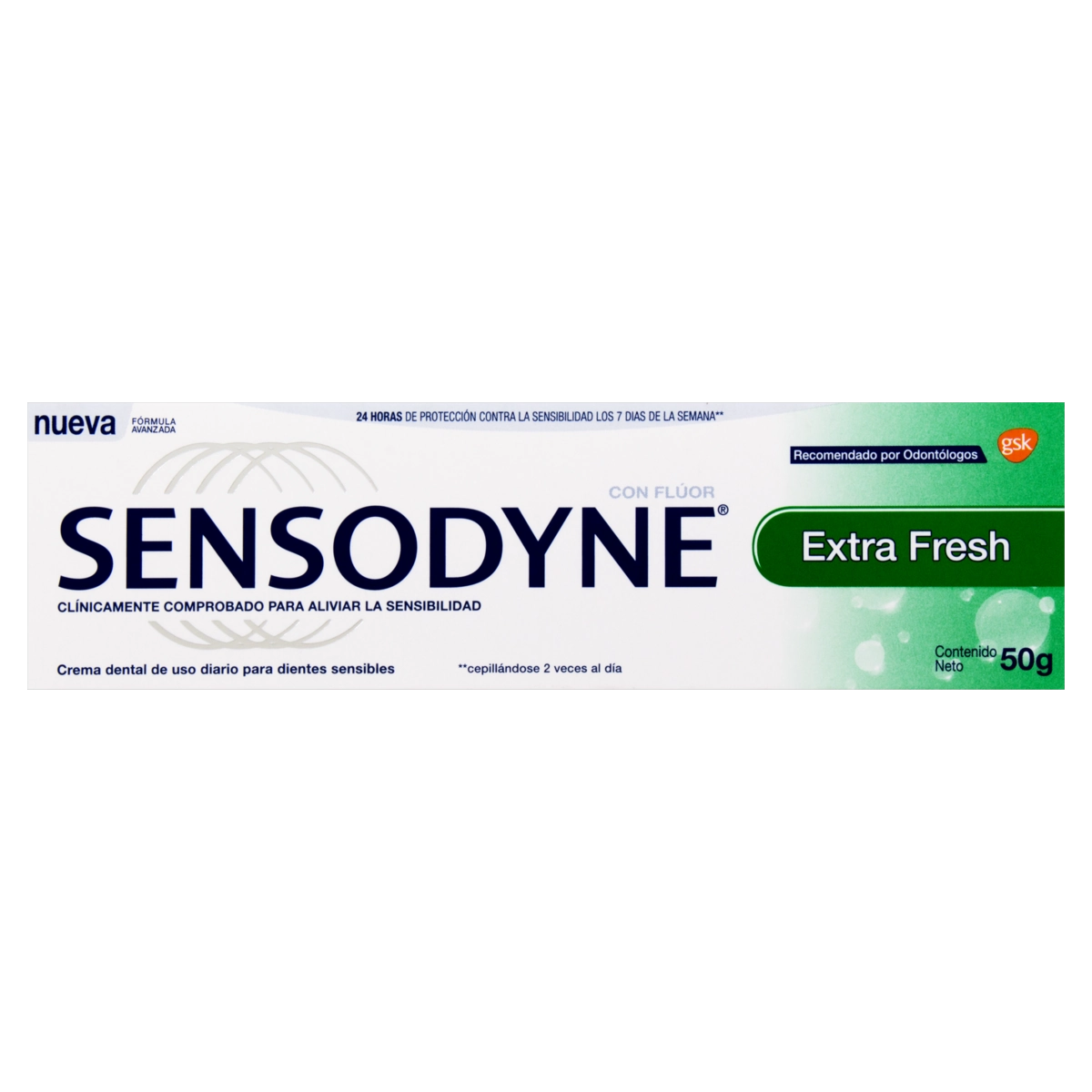 Creme Dental Extra Fresh Sensodyne Caixa 50g